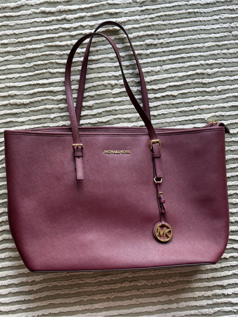 Michael Kors Maroon Tote bag